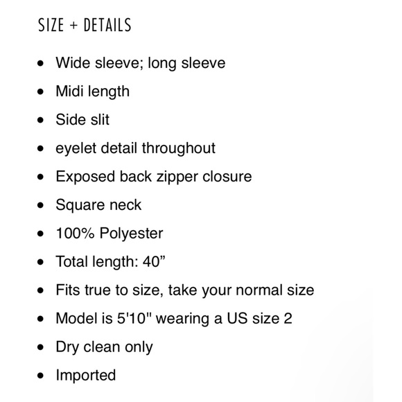 Alice & Olivia Square Neck Midi Dress - Picture 6 of 6